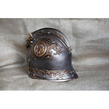 Гномий шлем с птицей / dwarf helmet bird