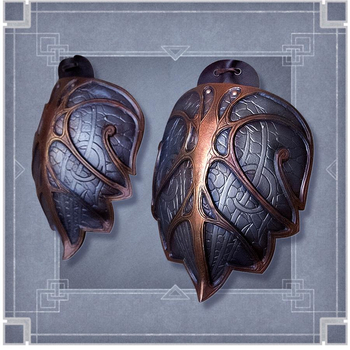 Эльфийские наплечники / Elven shoulders