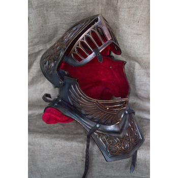 Шлем и горжет падшего паладина / Fallen paladin Helmet with gorjet