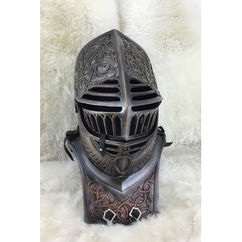 Шлем и горжет падшего паладина / Fallen paladin Helmet with gorjet